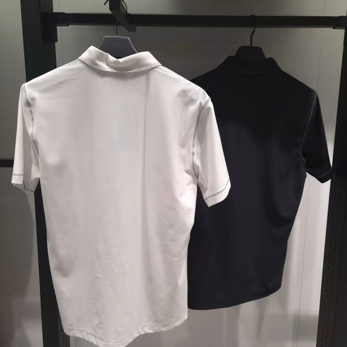 2026 New Korean Style Golf Cooling Breathable Minimalist Versatile Short Sleeve Comfortable Casual Outdoor Men Baseball Shirt