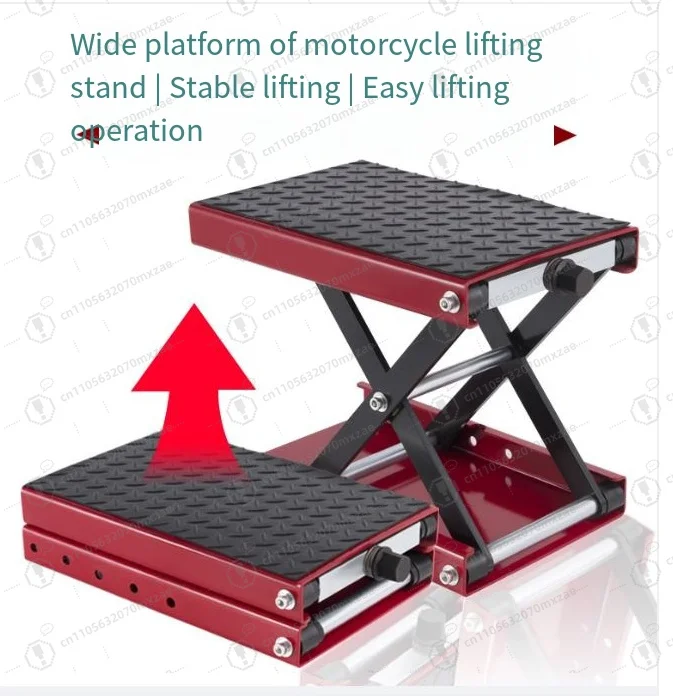 

Thickened Motorcycle Lift Stand Heavy Duty Repair Jack Support Platform Tool for Motorbike E-bike Maintenance Garage