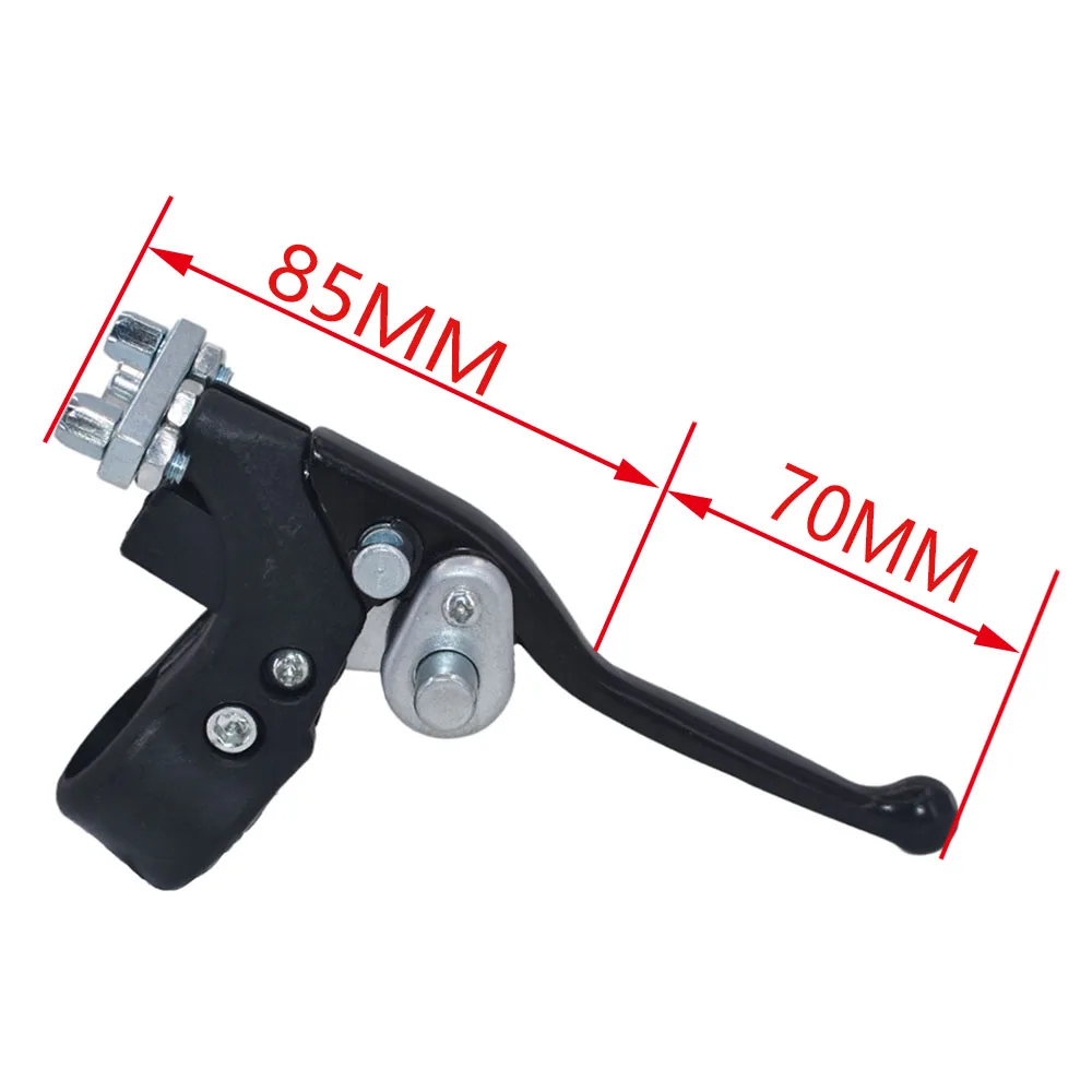Alloy 7/8\'\' Dual Twin Minimoto Handle Brake Levers For 47cc 49cc Pocket Dirt Bike Gas Scooter ATV Quad Mini Moto