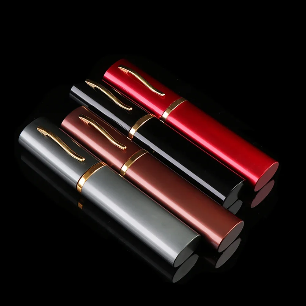 Mini Fashion Women Men Metal Pencil Vase Glasses Box Spectacle Case Reading Glasses Case Sunglasses Case Eyewear Protector