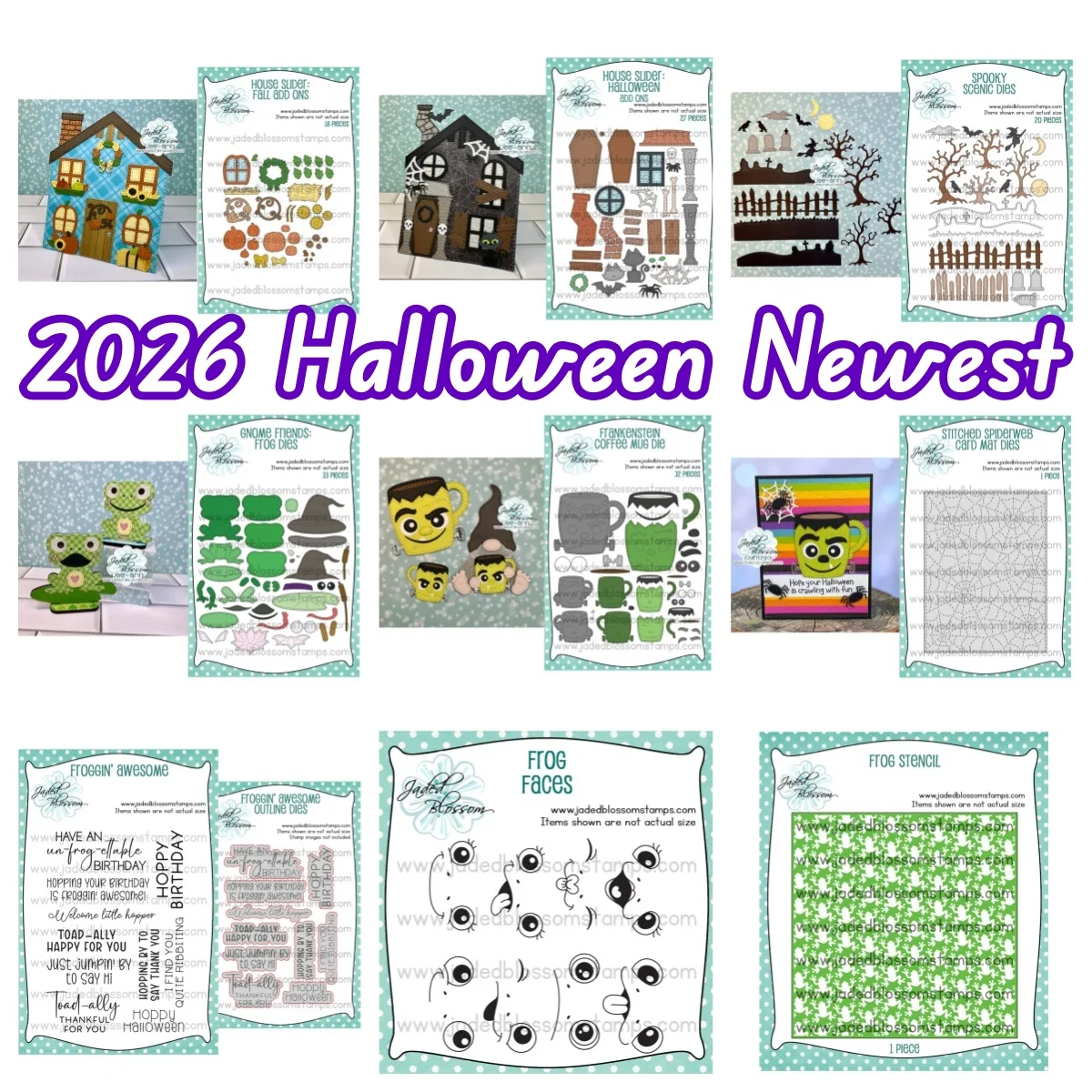 2026 September Spooky Season Halloween Metal Cutting Dies Clear Stamps Stencil For DIY Scrapbook Diary Decoration Embossing