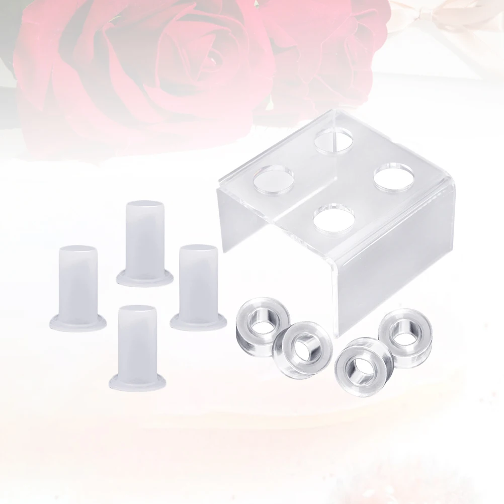 

9 Pcs Lipstick Mold for Making DIY Storage Ring Epoxy Lipsticks Molds Decor Silicone