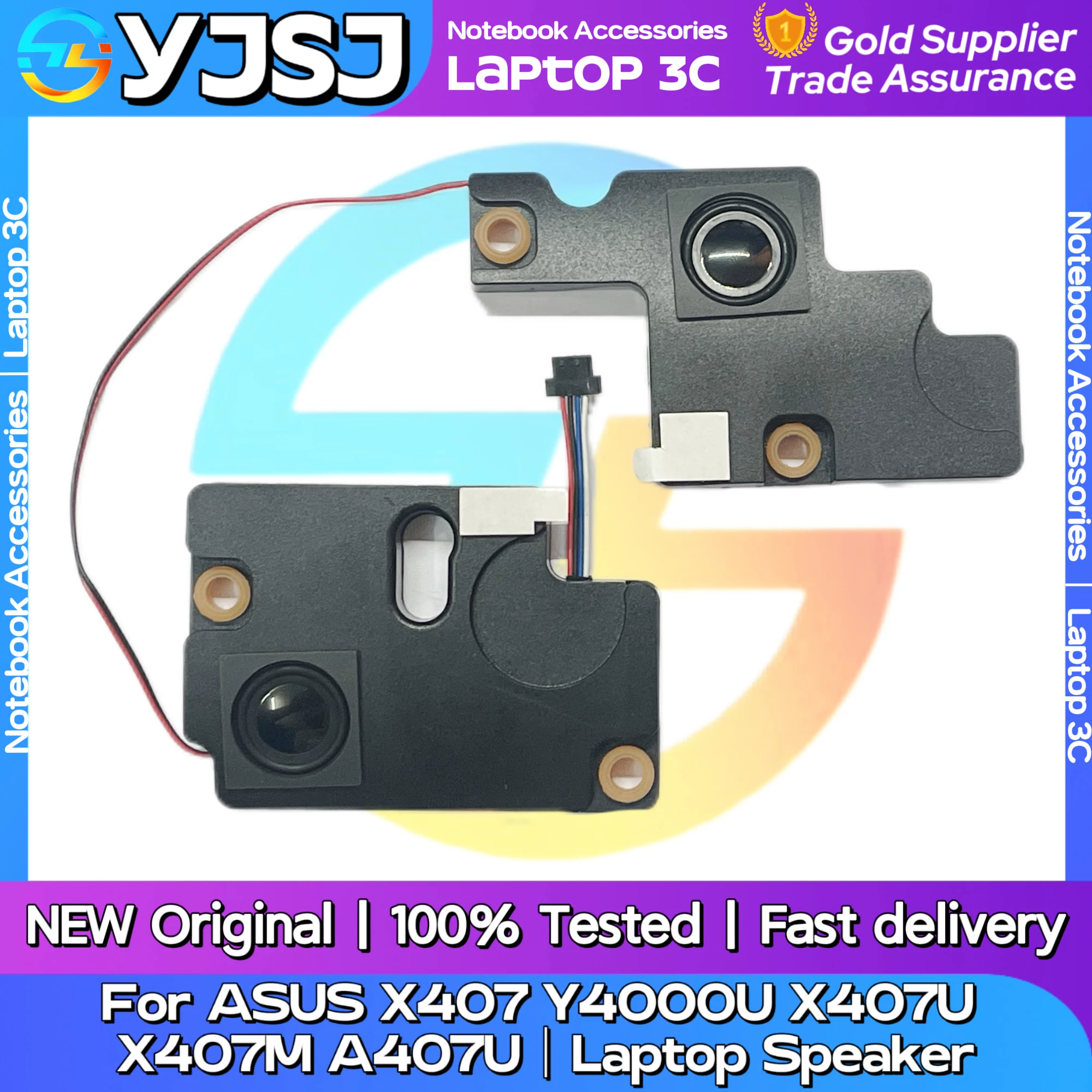 

New Original Laptop Notebook Audio Speaker For ASUS X407 Y4000U X407U X407M A407U built-in speaker horn audio