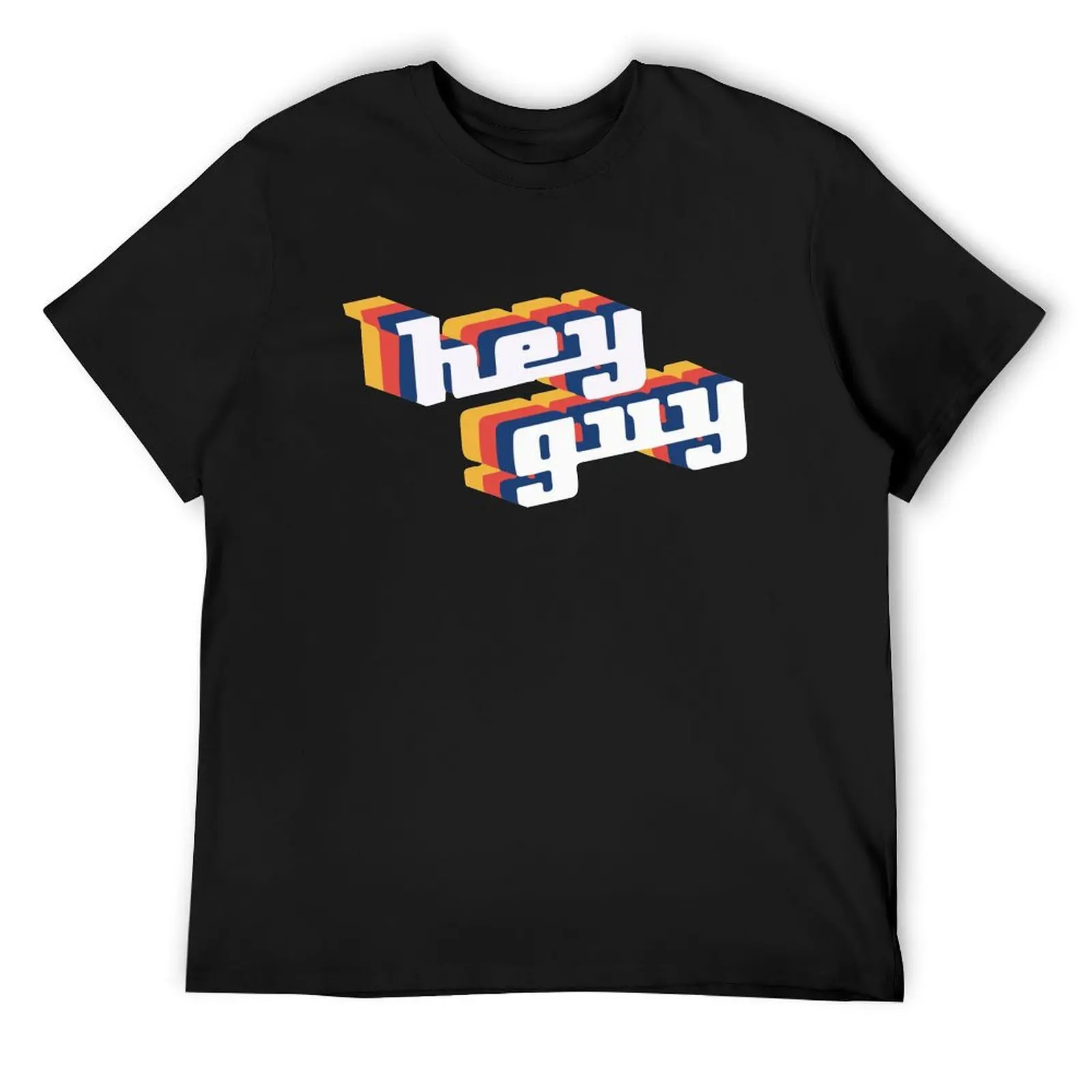

hey guy T-Shirt Luxury man valentines clothes vintage graphic tee designer t shirt men