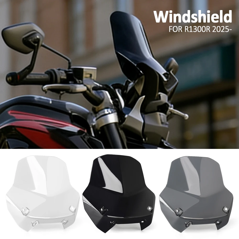 

Новые аксессуары для мотоциклов: ветровое стекло, дефлектор, экран-спойлер для BMW R1300 R 1300 R R1300R 2025 2026