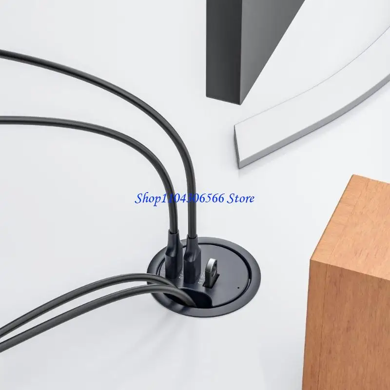 

02DD Настольный USB-адаптер с 2 портами USB3.0 и 1 портом типа C. Компактный дизайн для компьютеров. Синий светодиодный