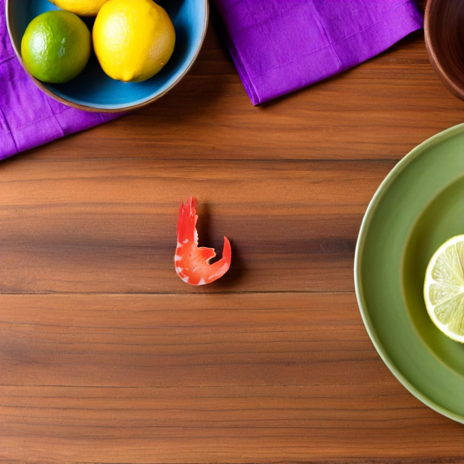 

5pcs Simulation Prop Realistic Fake Food For Restaurant Decor Home Store Display Artificial Shrimp Pvc Food Kids Education