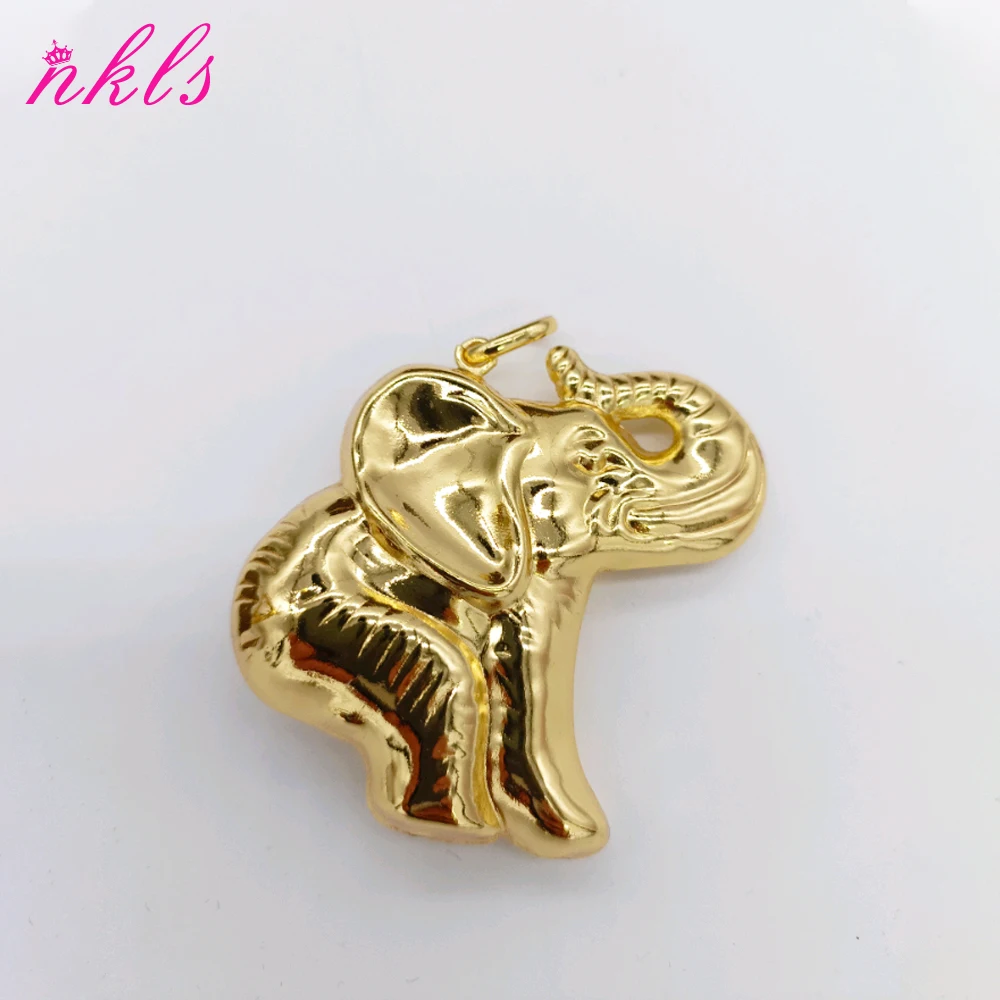Karte der afrikanischen Anhänger-Halskette für Männer und Frauen, Goldfarbe, Hip Hop, beliebte Halskette, luxuriöser Edelstahl, Kupferkette J – Detail 5
