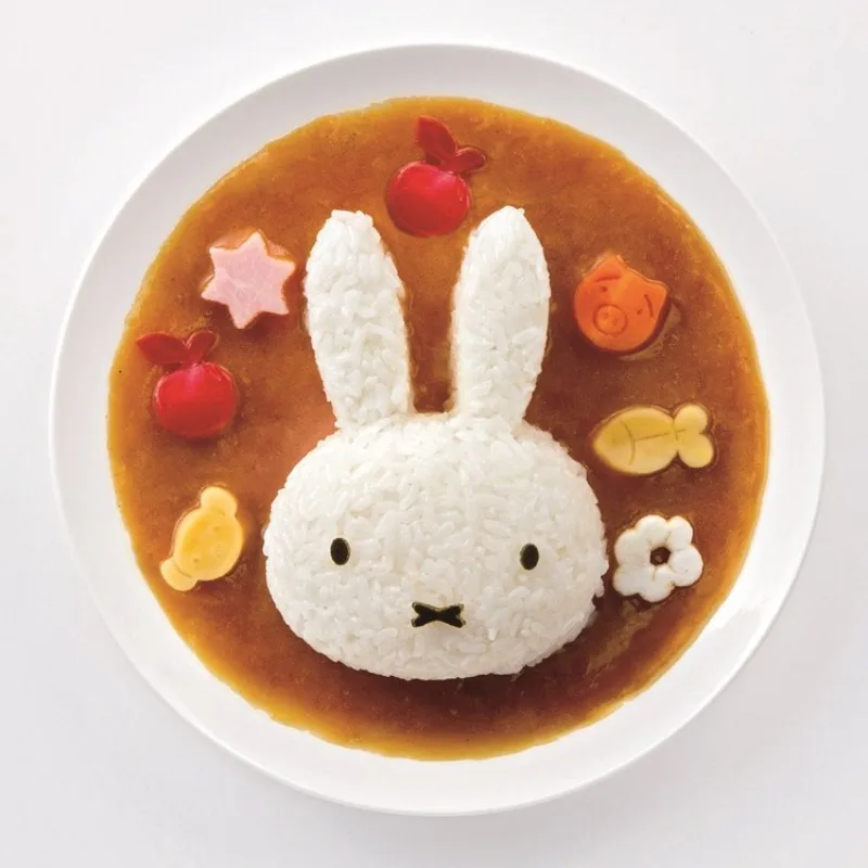 

Hot Cartoon Miffy Series Rice Ball Mold Creativity Exquisite Curry Rice DIY Mold Kitchen Supplies