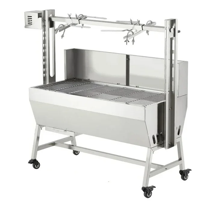 

Hot Selling Heavy-duty Portable Stainless Steel Charcoal Bbq Grill Foldable Outdoor Camping Barbecue Oven