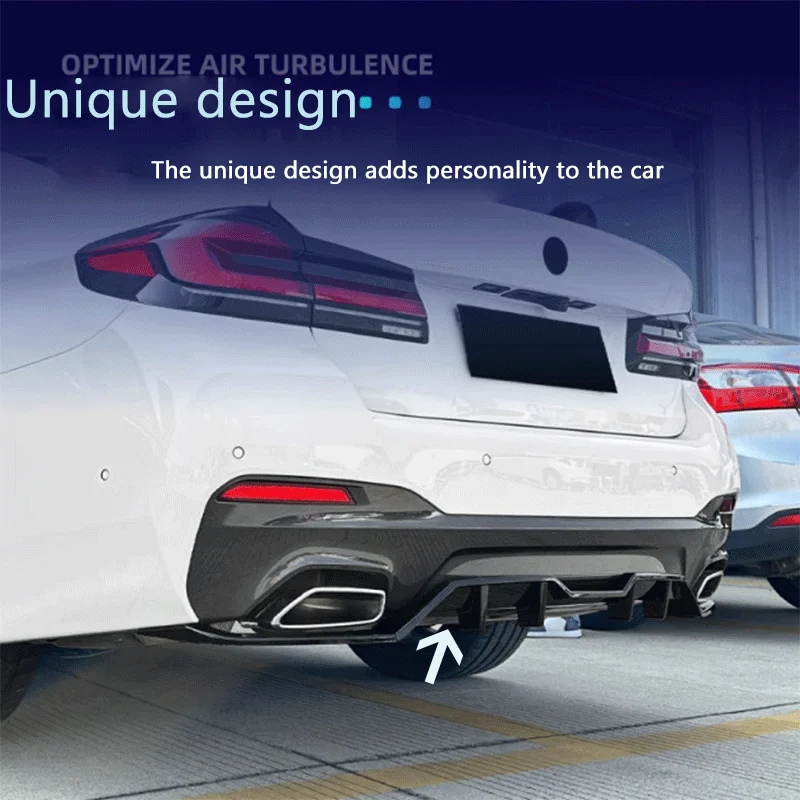For BMW 5 Series G30 LCI M Sport 2021-2023 MP Rear Lip Spoiler Modification Accessory Suitable for BMW 5 Series