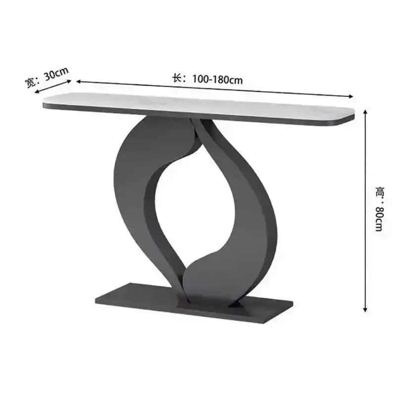 

Fashion Trendy Luxury Elegant Corner Modern Table Fashion Entryways Table Simple Delicacy Tavolo Salotto Hallway Table Furniture