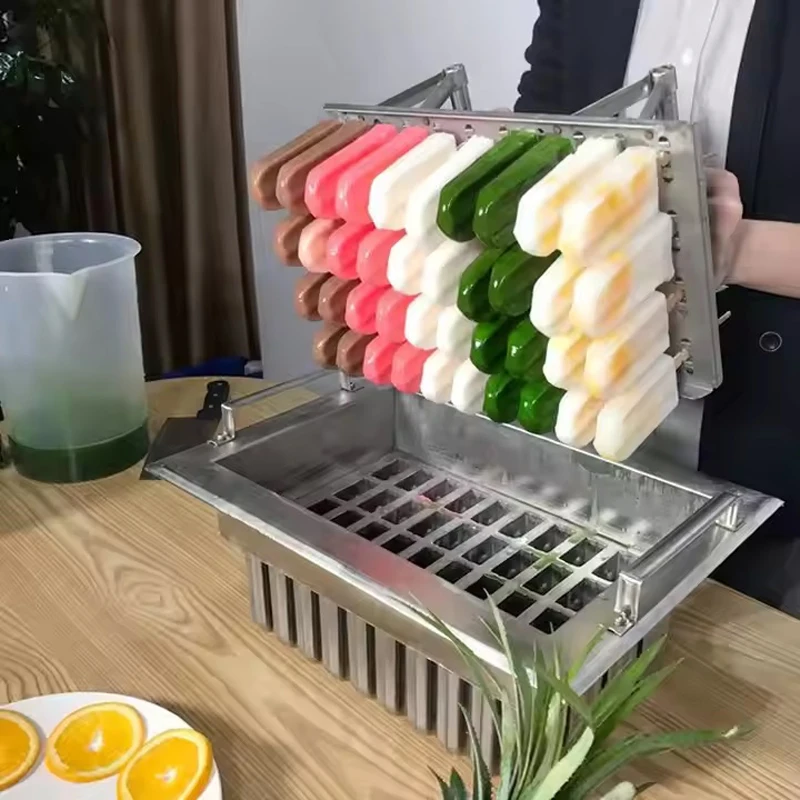 Ice Lolly Making Machine Popsicle Professional Popsicle Maker Automatic Ice Cream Popsicle Stick Making Machine