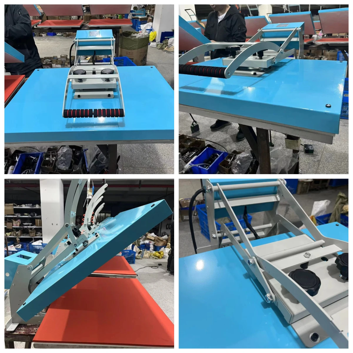 

WJW Large Format Area 60x80 High Pressure Sublimation Machine 24* 32 Inch Ribbon Heat Press Machine