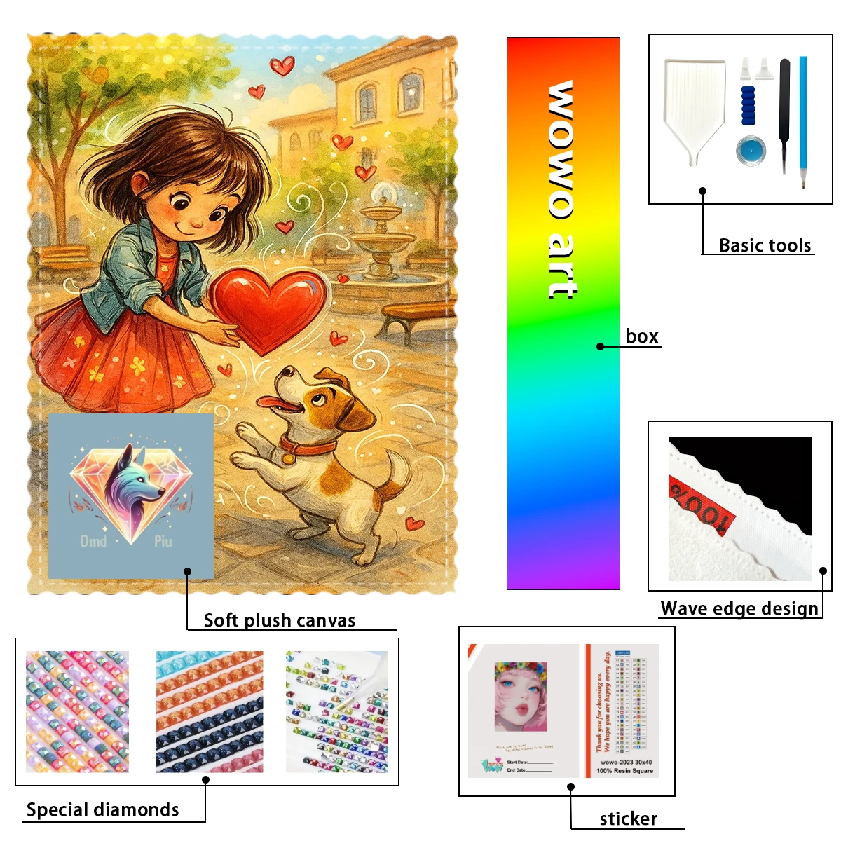 

【Piu Diamond Art】Amigo Jack 100% resin FD+ab+cr Diamond Stamping Kit Perfect Masterpiece worth Buying