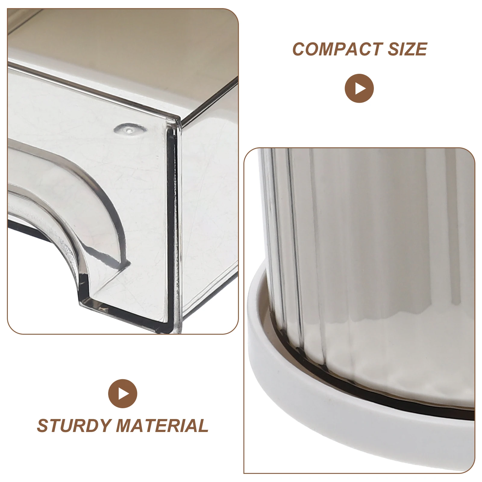 

Desk Pen Holder White Organizer Desktop Multipurpose Stationery Office Cute Stationary