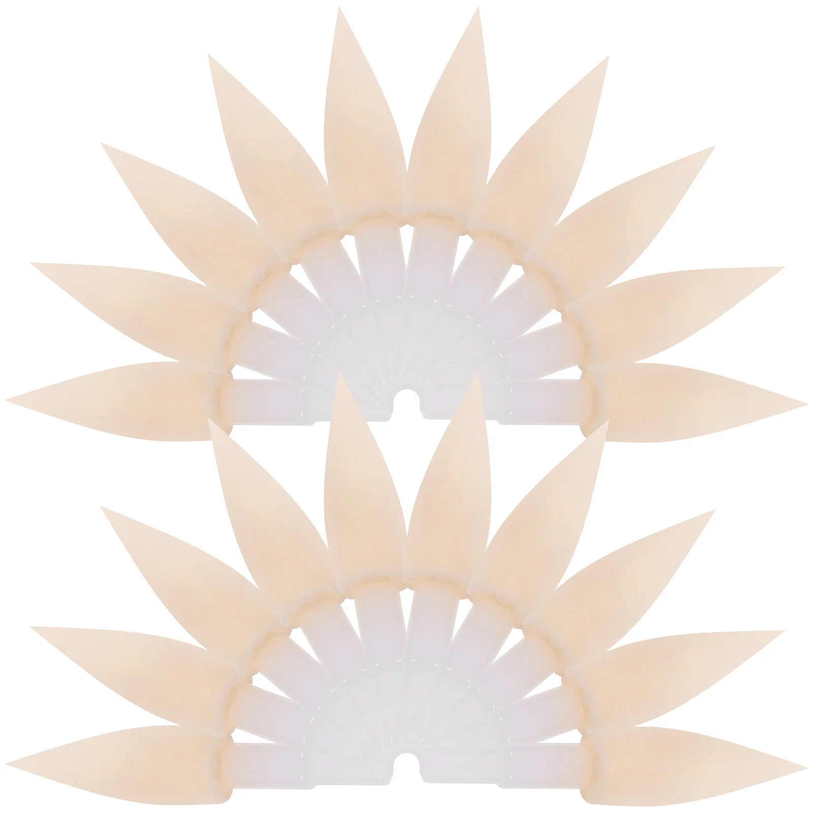 20 Pcs Sponge Pen Tip Replacement Soft Bristle Heads Calligraphy Writing Accessories White Tips