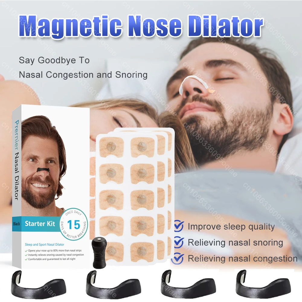 Breathing Nasal Strip Starter Kit , Reduce Snoring, Improve Sleep Quality Nasal Strips - Extra Strength Snoring Solution