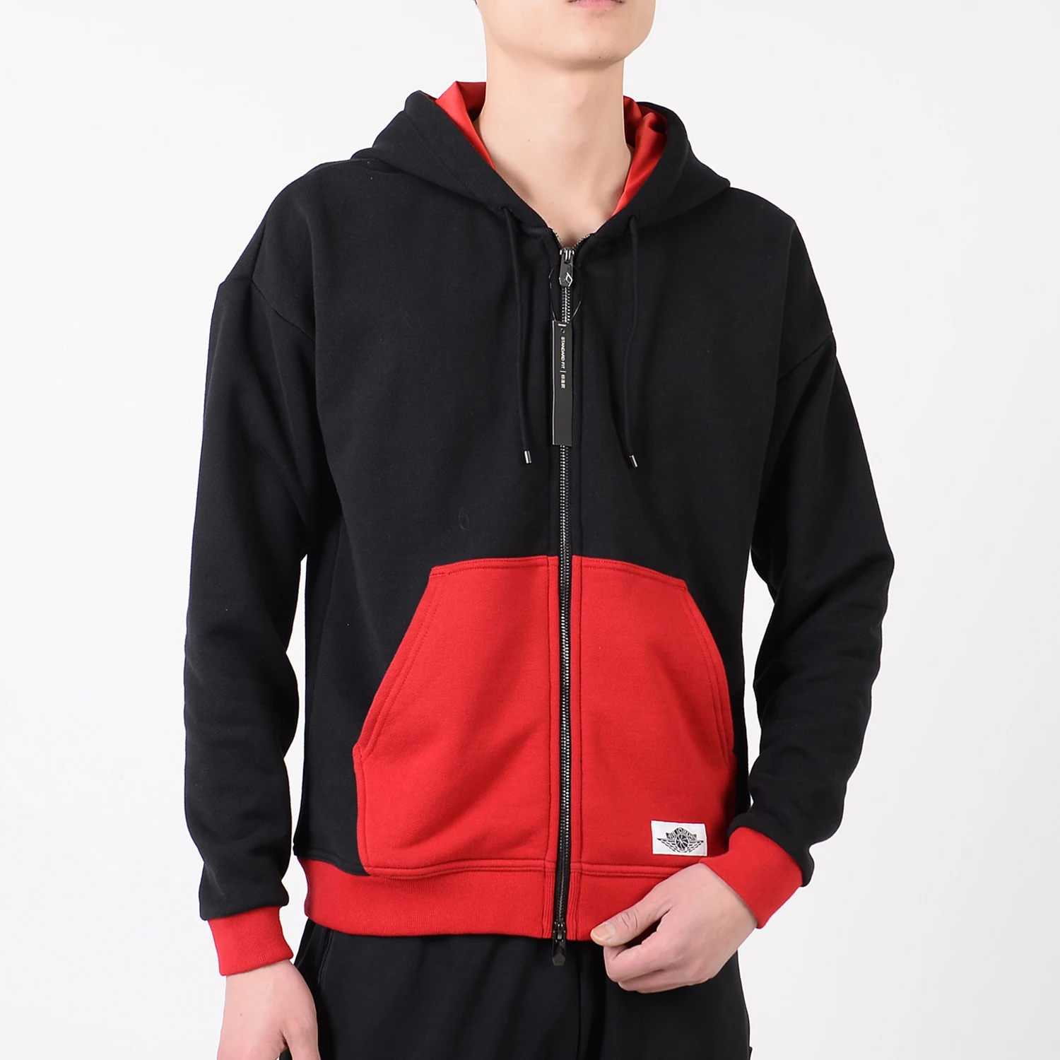 Nike genuine JORDAN Men's Hooded Durable Patchwork Sports Jacket AO0423-011