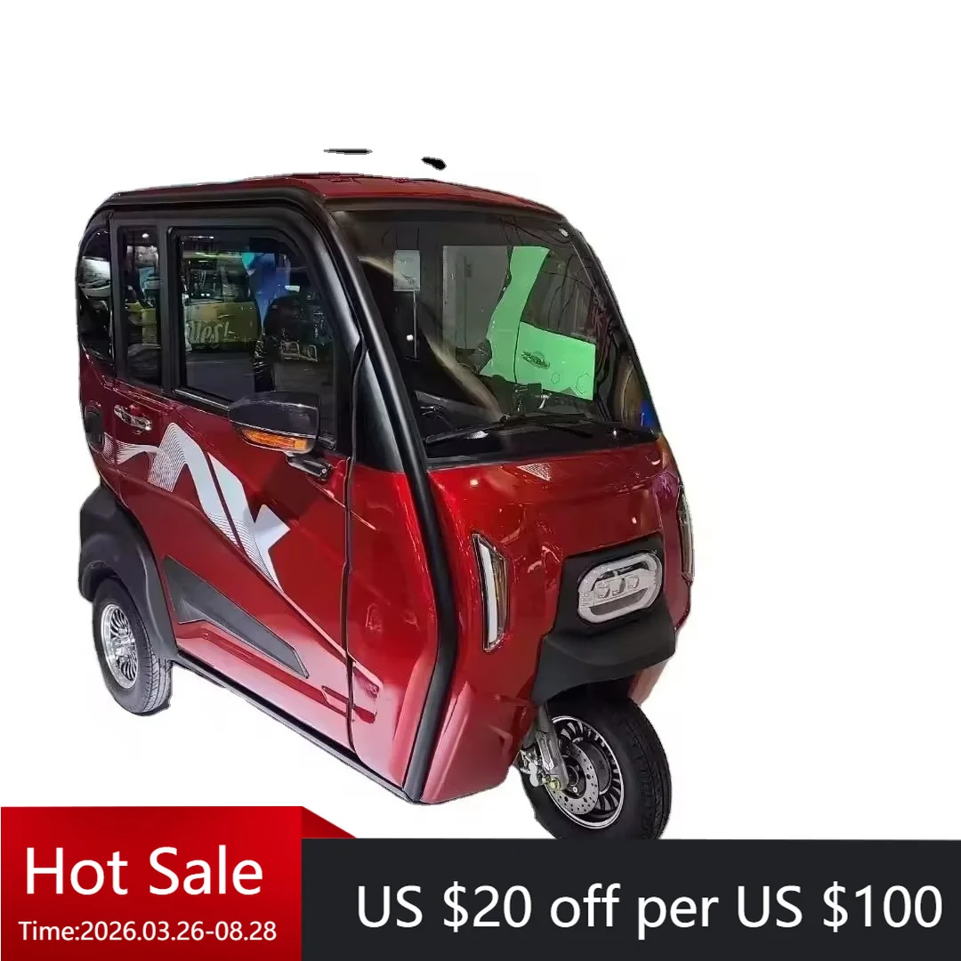Yc KEYU wholesale quality certification low speed closed electric passenger tricycle