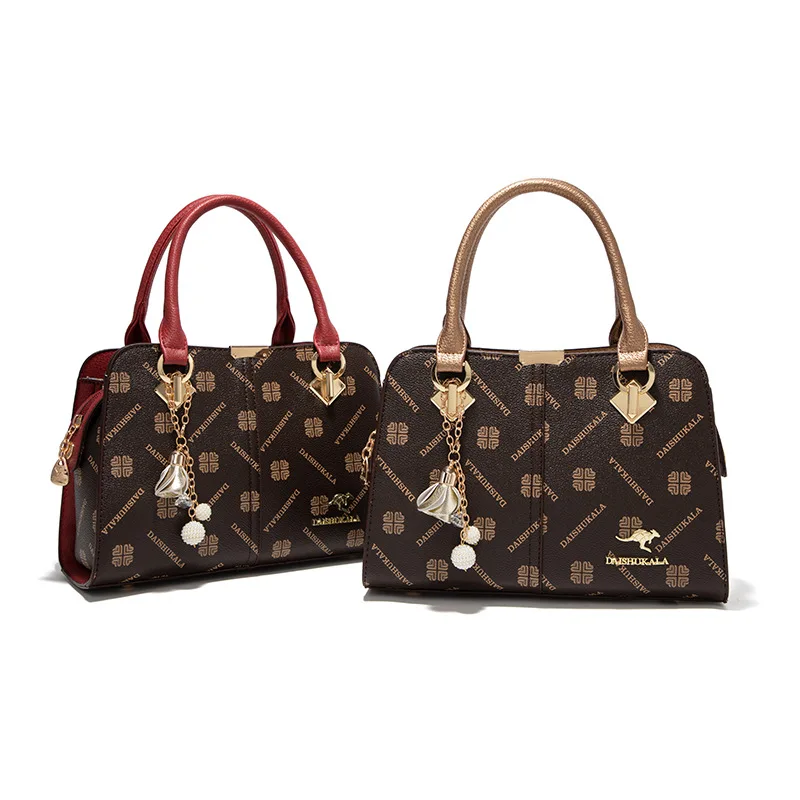 

DS117 Сумка через плечо Старый цветок Сумка из ПВХ Высококачественная женская сумка