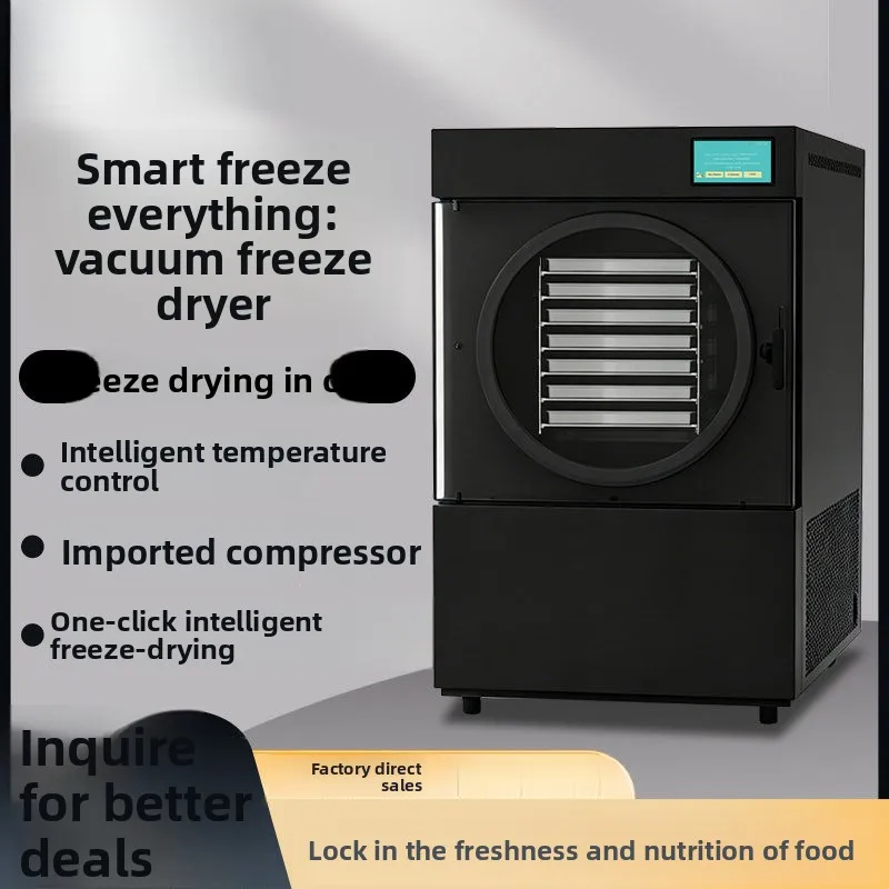 Vegetables, Pharmaceuticals, Laboratory And Pet Food Intelligent Vacuum Freeze-Drying Machine For Fruits