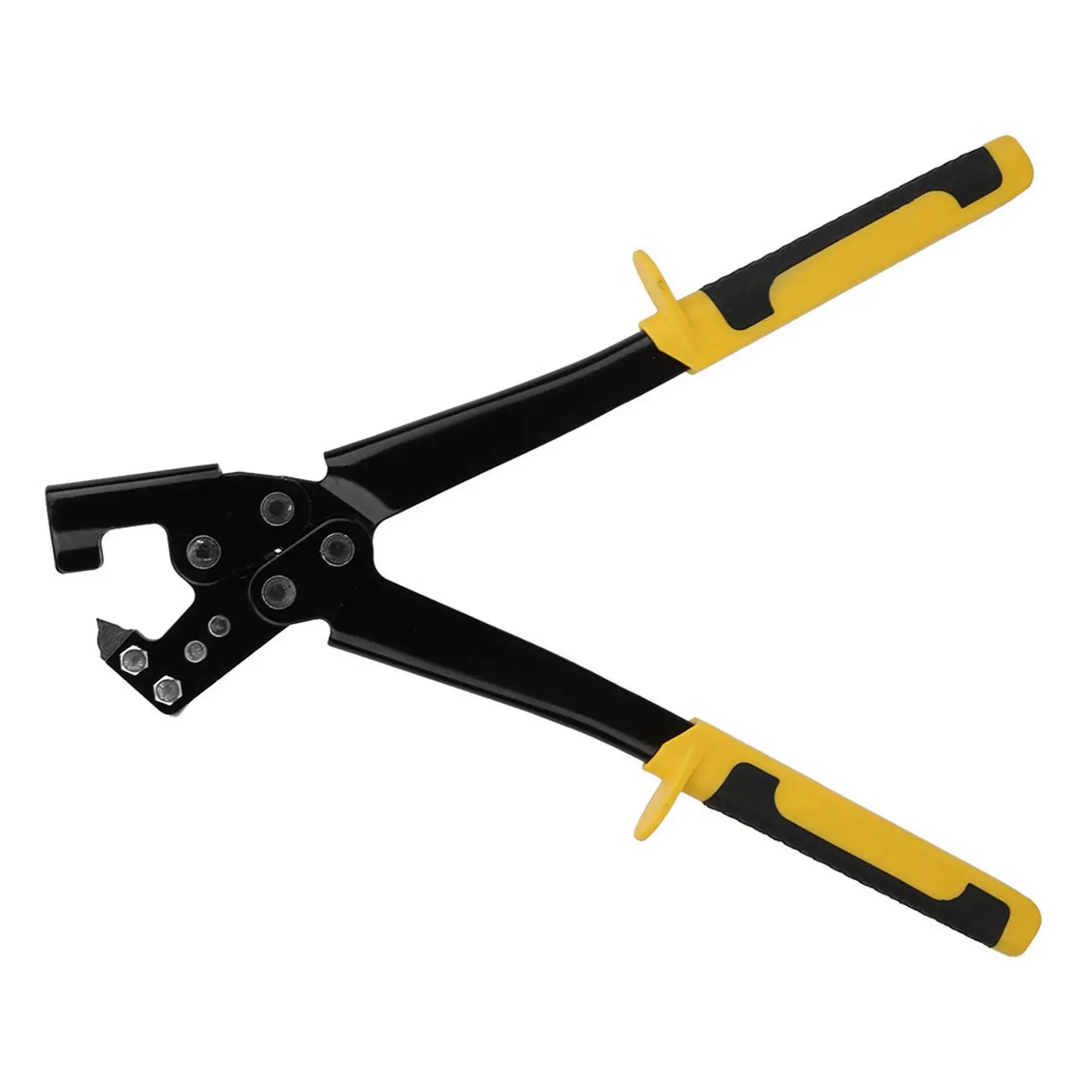 Light Steel Keel Punching Plier for 0.5-0.8mm Thickness - Anti-Slip Handle Crimper for Drywall & Plaster Board