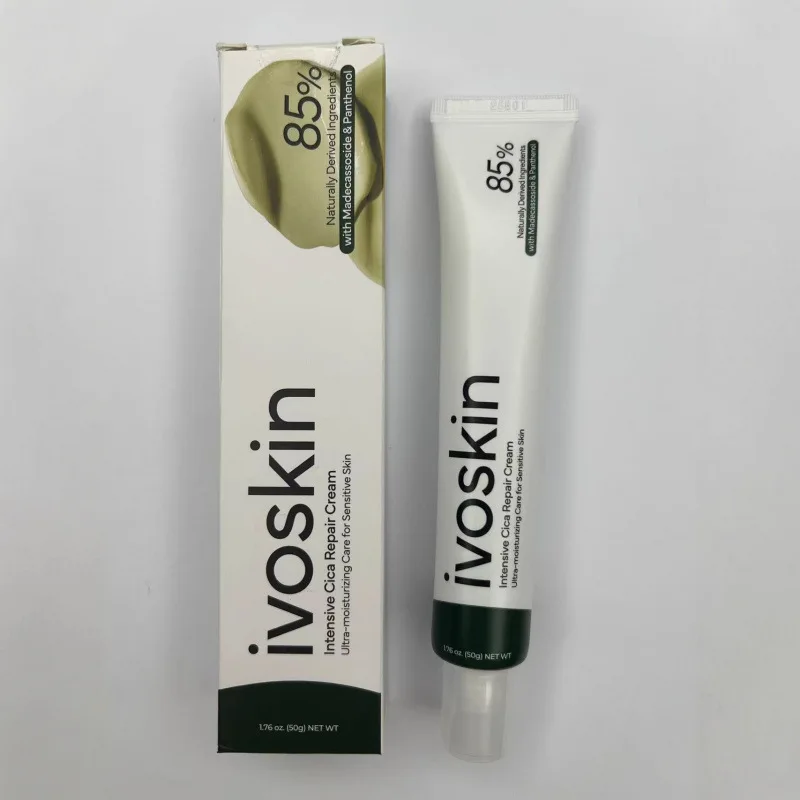 

1-5 шт. IVOSKIN интенсивный восстанавливающий крем Cica для глубокого восстановления поврежденной кожи, корейский крем для декспантенола, ультра-укожающий, легкий, 50 г