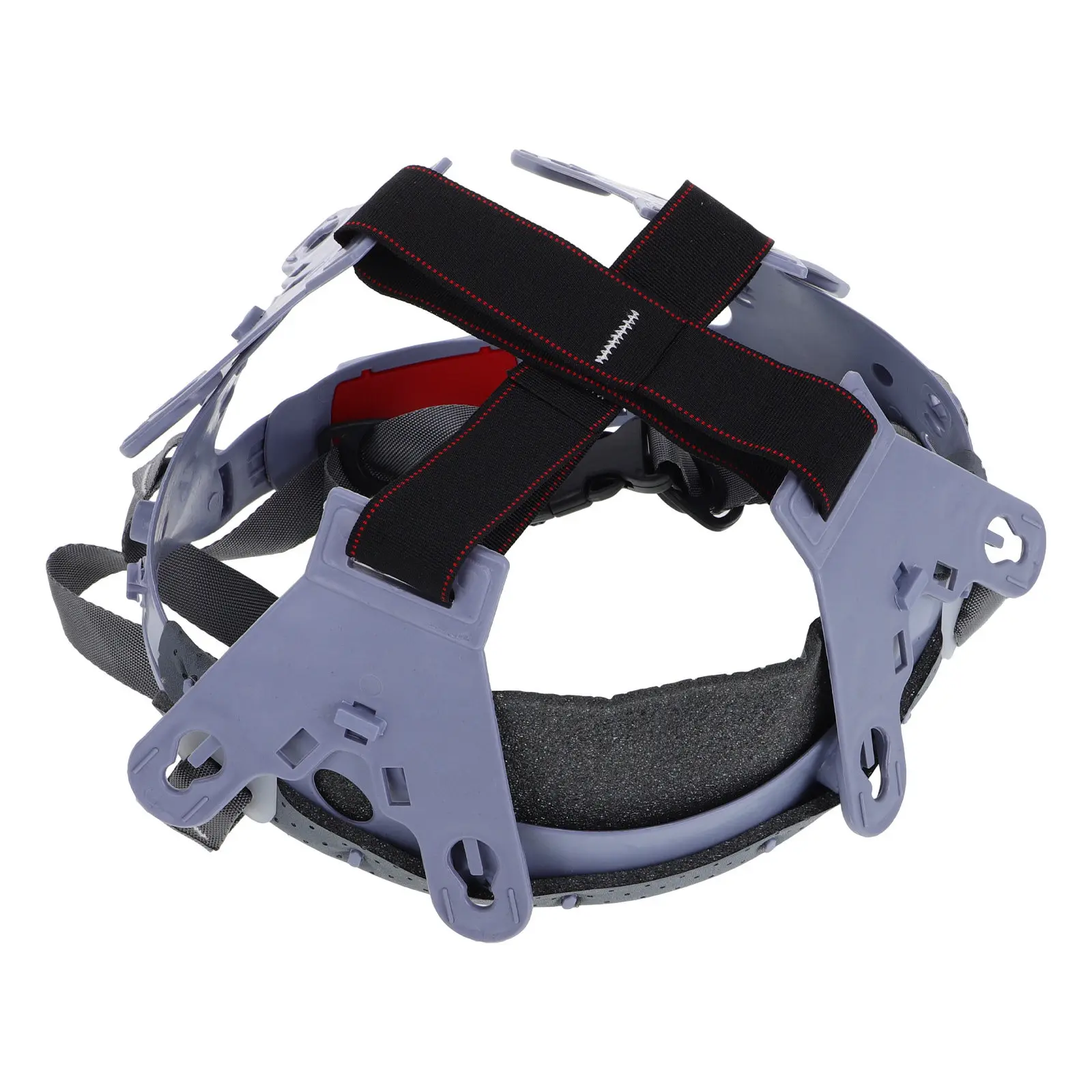 Hard Hat Liner Insert Adjustable Suspension Bump Cap Insert Head Protection Safety Replacement Grey Construction