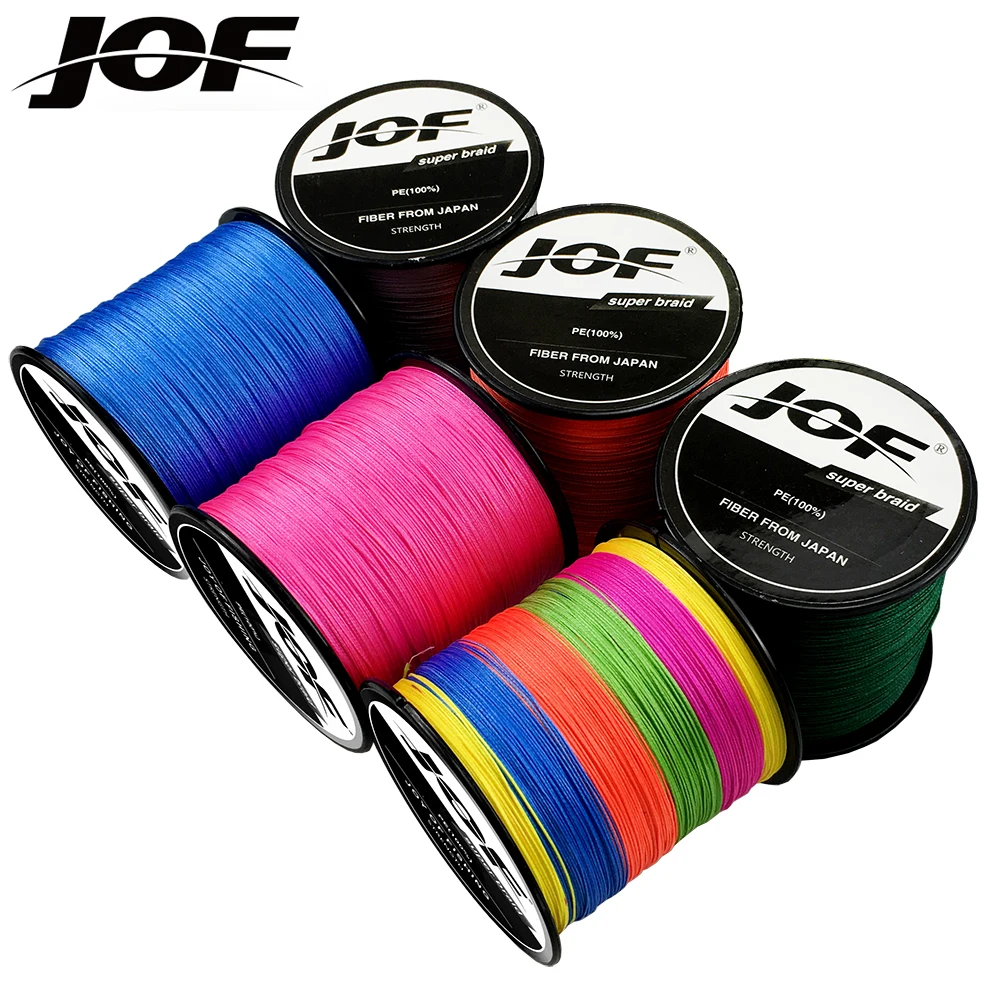 

300M 500M 1000M 8 Strands 18-78LB PE Braided Fishing Wire Multifilament Super Strong Fishing Line Multicolor for Predatory Fish