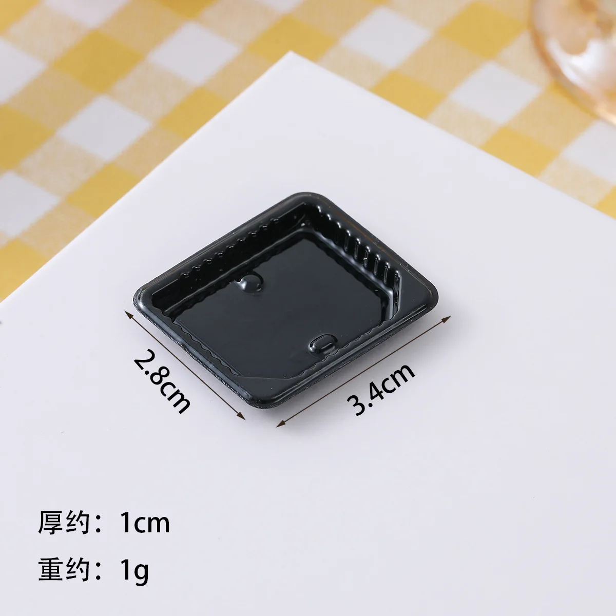 Simulatie Mini Fast Food Box Wegwerp Afhaallunch Verpakking Model Poppenhuis Miniatuur Prop Home Decor Decoratie 20 stk/partij
