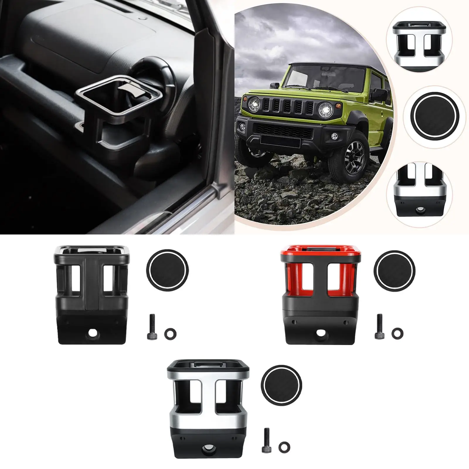 

Профессиональный автомобильный подстаканник из высококачественного АБС-пластика, запчасти для приборной панели Suzuki Jimny JB