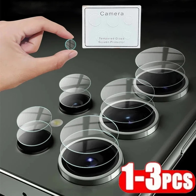 2PCS Camera Lens Glass For Samsung Galaxy S25 Ultra S24 Ultra HD Clear Sbg Camera Protector for Samsung S25Plus Ultra Lens Film