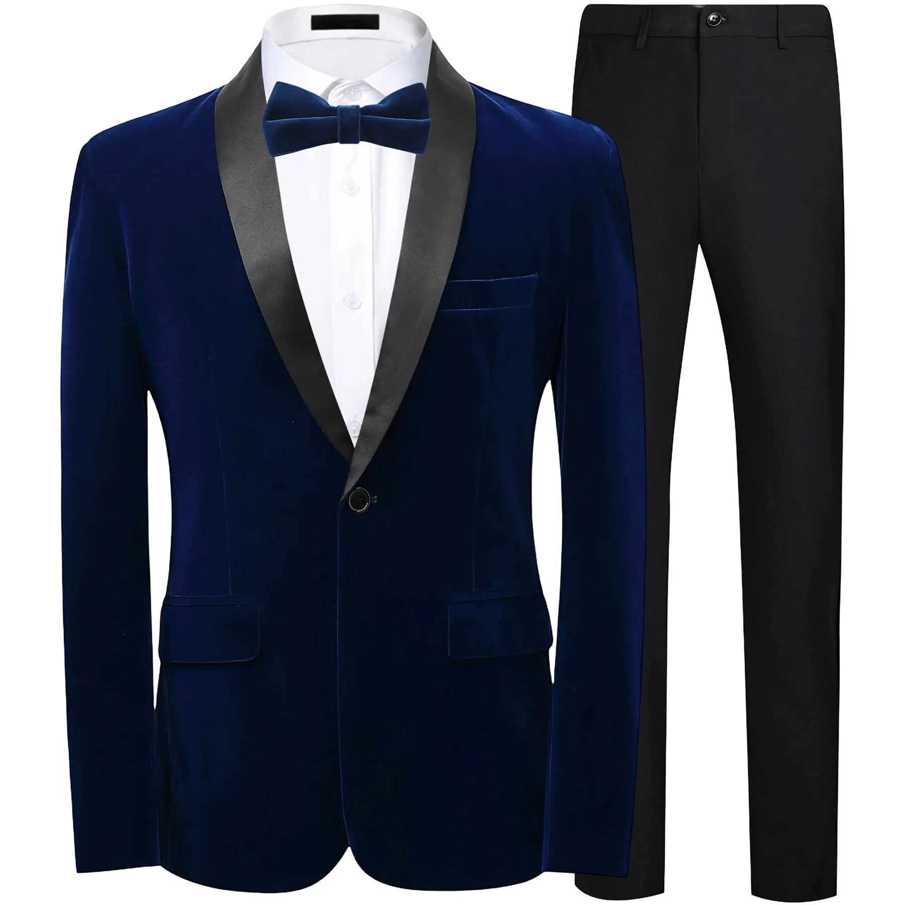 

Busin Gentleman Sle Men's Velvet Suit Host Ceremony Dr Autumn Collection Trendy Cross-Border Faion Chinese Brand