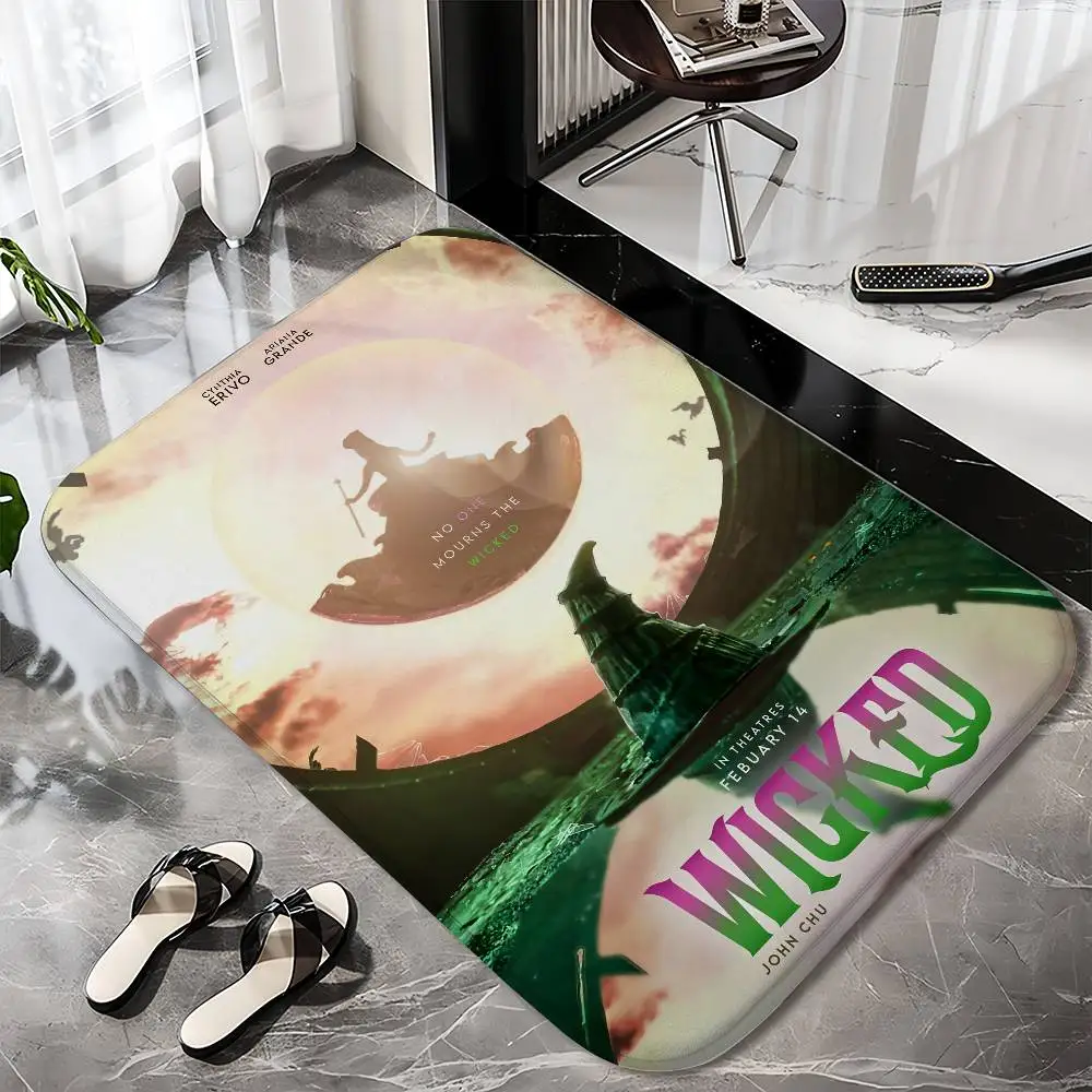 

Wicked Part Ones Movie Floor Mat Printed Large Carpets Room And Bedroom Carpets Bathroom Anti Slip Door MATS Small Carpets