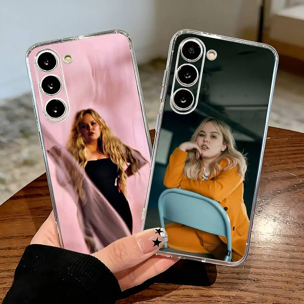 Actress Nicola Coughlan  Phone Case For Samsung Galaxy A71,A70,A52,A51,A40,A30 Transparent Cover