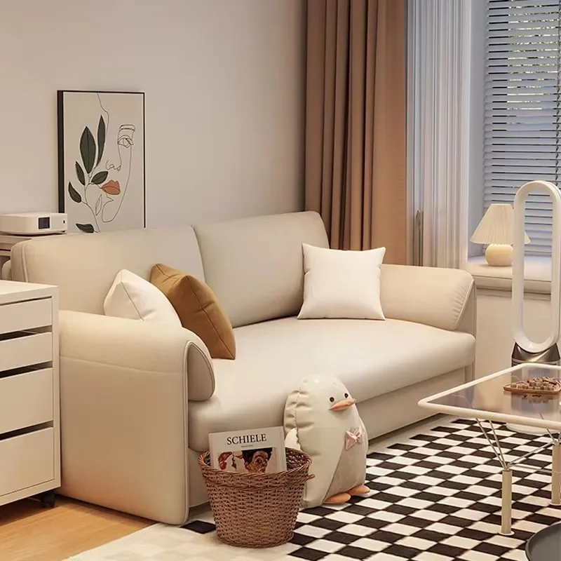 Baby Nordic Modern Lazy Sofas Relaxing Two Seater Recliner Armchair Sofas Daybed White Woonkamer Banken Furniture Living Room