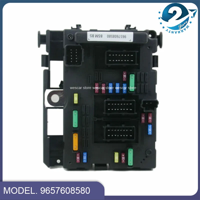 Fuse Box 9657608580 6500Y1 BSM B5 Control Module For Lancia Phedra Fiat For Citroen C3 C5 C8 Peugeot 206 307 406 807 8V 16V