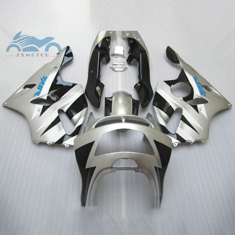 

Free Custom fairings kit for KAWASAKI Ninja 1994-1997 ZX6R sport racing ABS fairing kits ZX 6R 636 94-97 silver body motorcycles