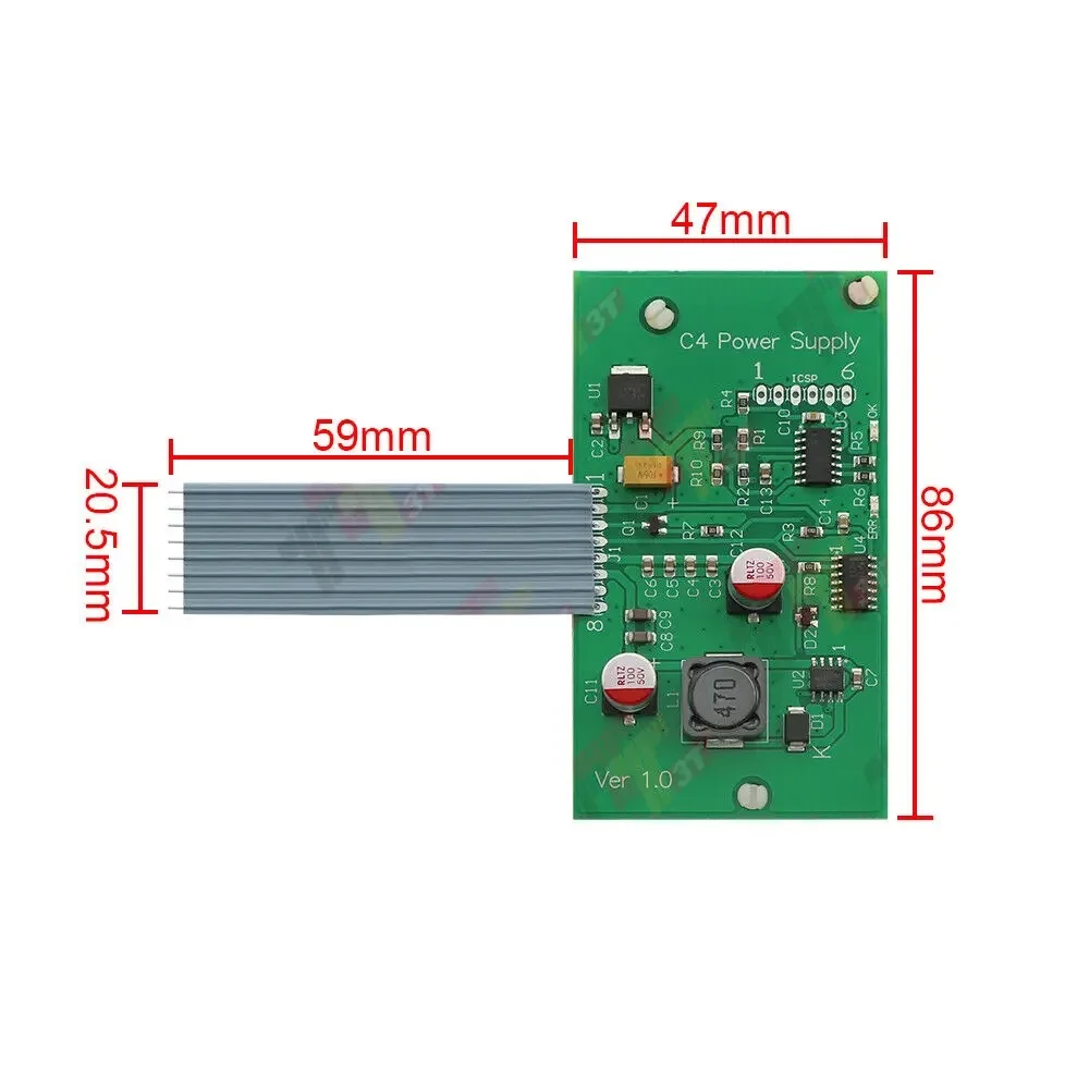 

Power Supply for Chevrolet Corvette C4 Digital Instrument Cluster 84-88