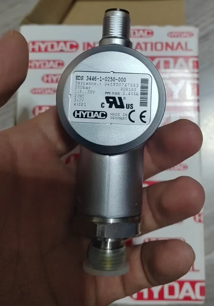 EDS 3446-1-0250-000 مستشعر الضغط الجديد، أصلي وأصلي، شحن سريع، EDS 3446 1 0250 000