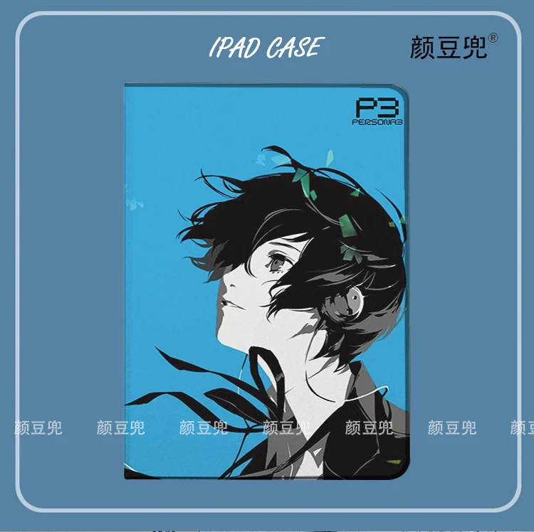 PERSONA3 P3 Anime S.E.E.S For iPad 10.2 9th Mini 6 5 Case Luxury Silicone For iPad Air 3 4 5 10.9 For Pro 9.7 10.5 11 12.9 inch