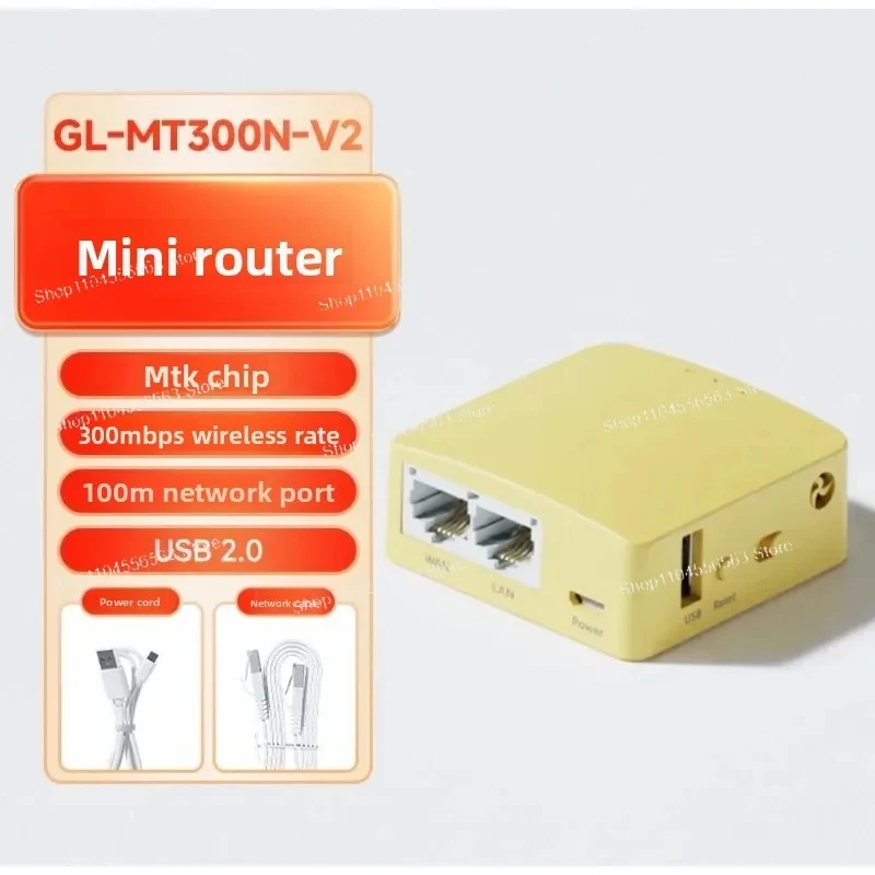 

Портативный дорожный роутер GL-MT300N-V2: миниатюрный беспроводной карманный маршрутизатор для доступа к Wi-Fi в пути