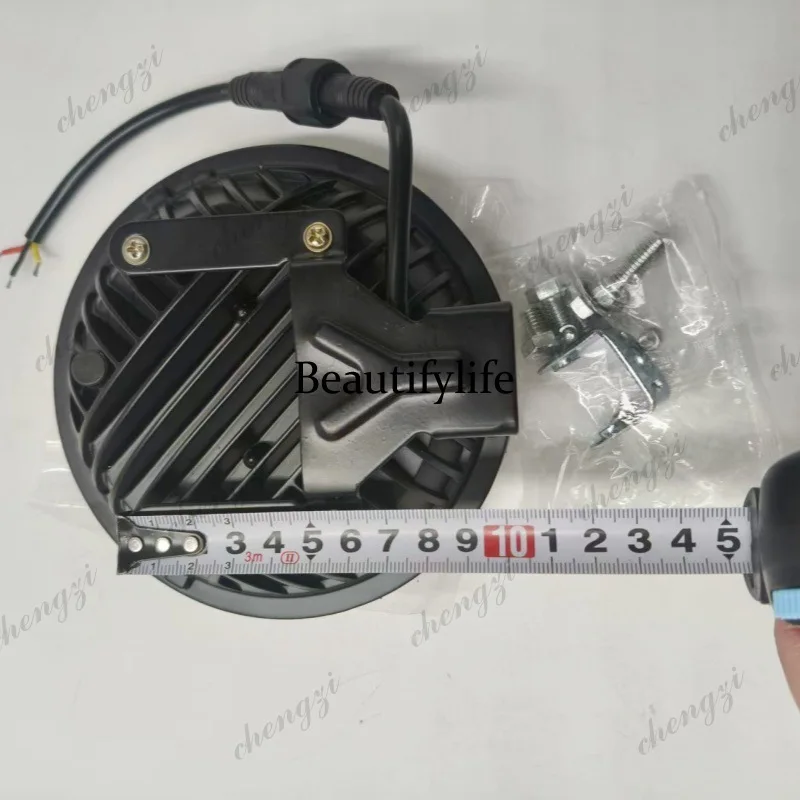 Cross-border automotive LED 12V24V off-road vehicle truck spotlight modification headlight 5-inch round strong beam headlight - view 2