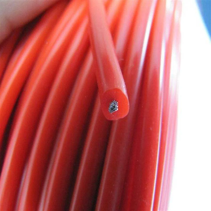 Silicone Rubber Tinned Copper Wire Cable Flexible 2/6/8/10/12/13/14/16/18/20/22/24/26/28/30 AWG 600V Black Red Blue Multicolor