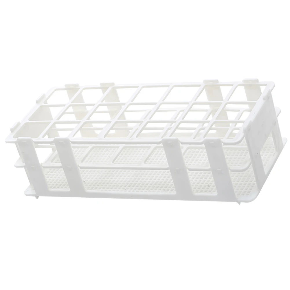 

Test Laboratory Holder for Tube Lightweight Laboratory Tube Rack Storage School Lab Equipment