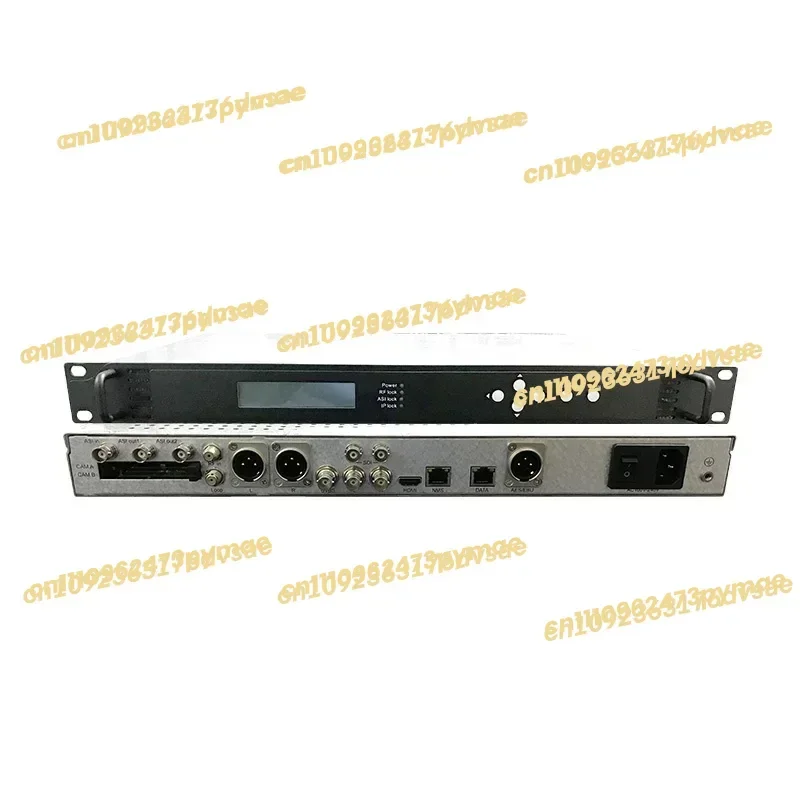 2025DVB-S2 DVB-T2 Professional HEVC H265 hd sdi IRD Decoder support biss decryption
