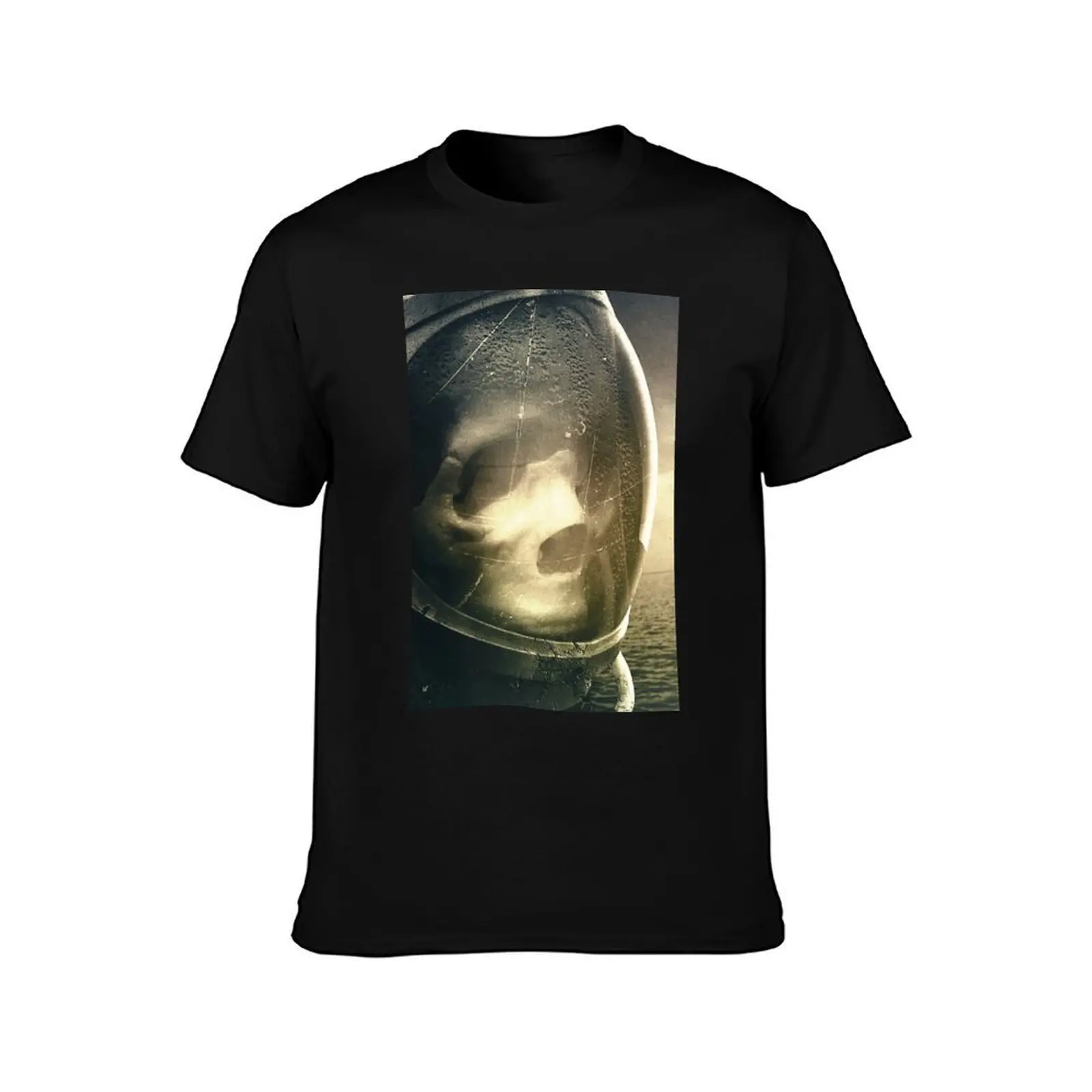 Desolate T-Shirt, Summer Casual Cotton Tee, Oversized Streetwear Tops, Vintage Graphic Print, Loose Fit Short Sleeve