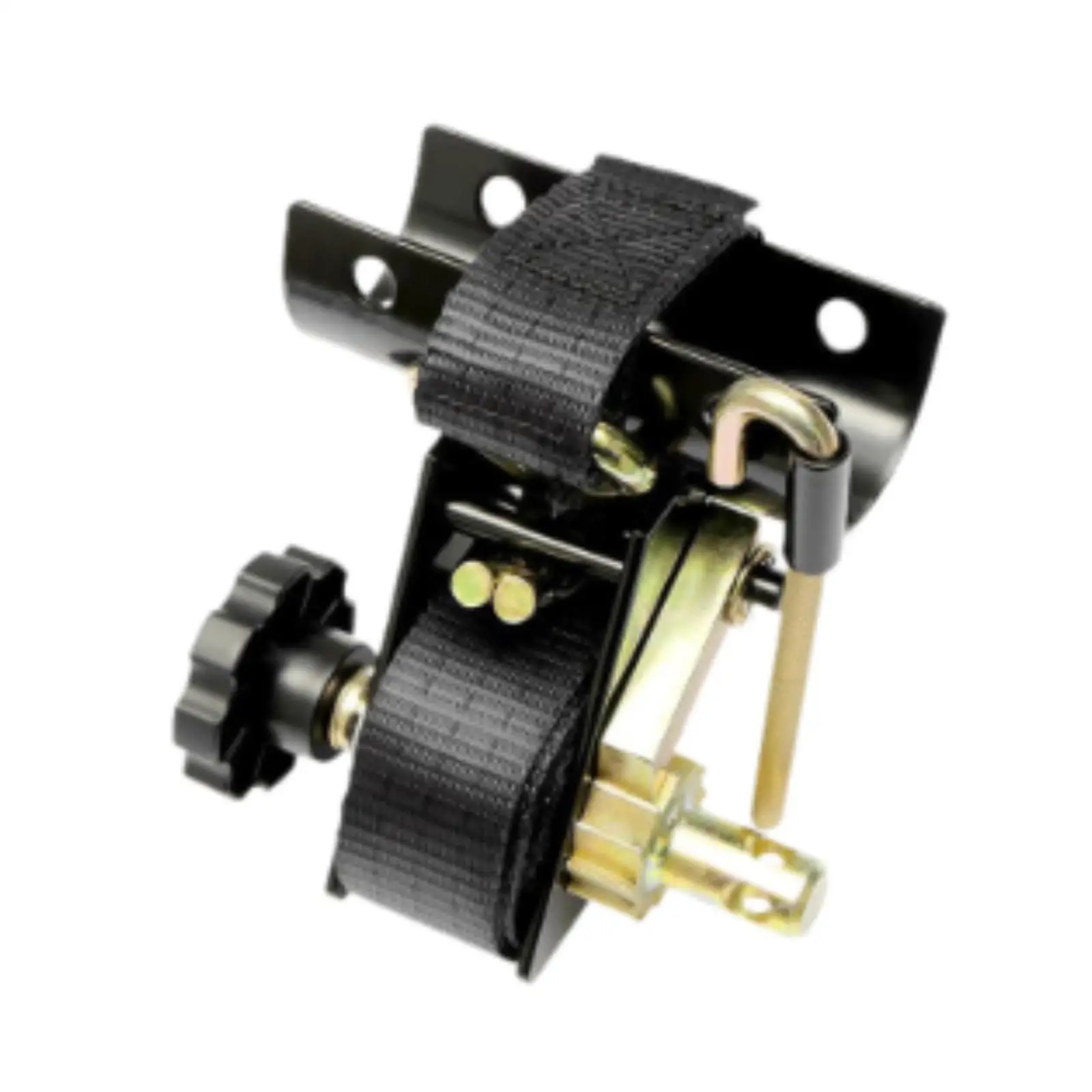 

Ladder Rack Ratchet Strap Tie Down Webbing 1.5inch x 7.5ft Strap for Utility Trailer Professional Multifunctional Accessory