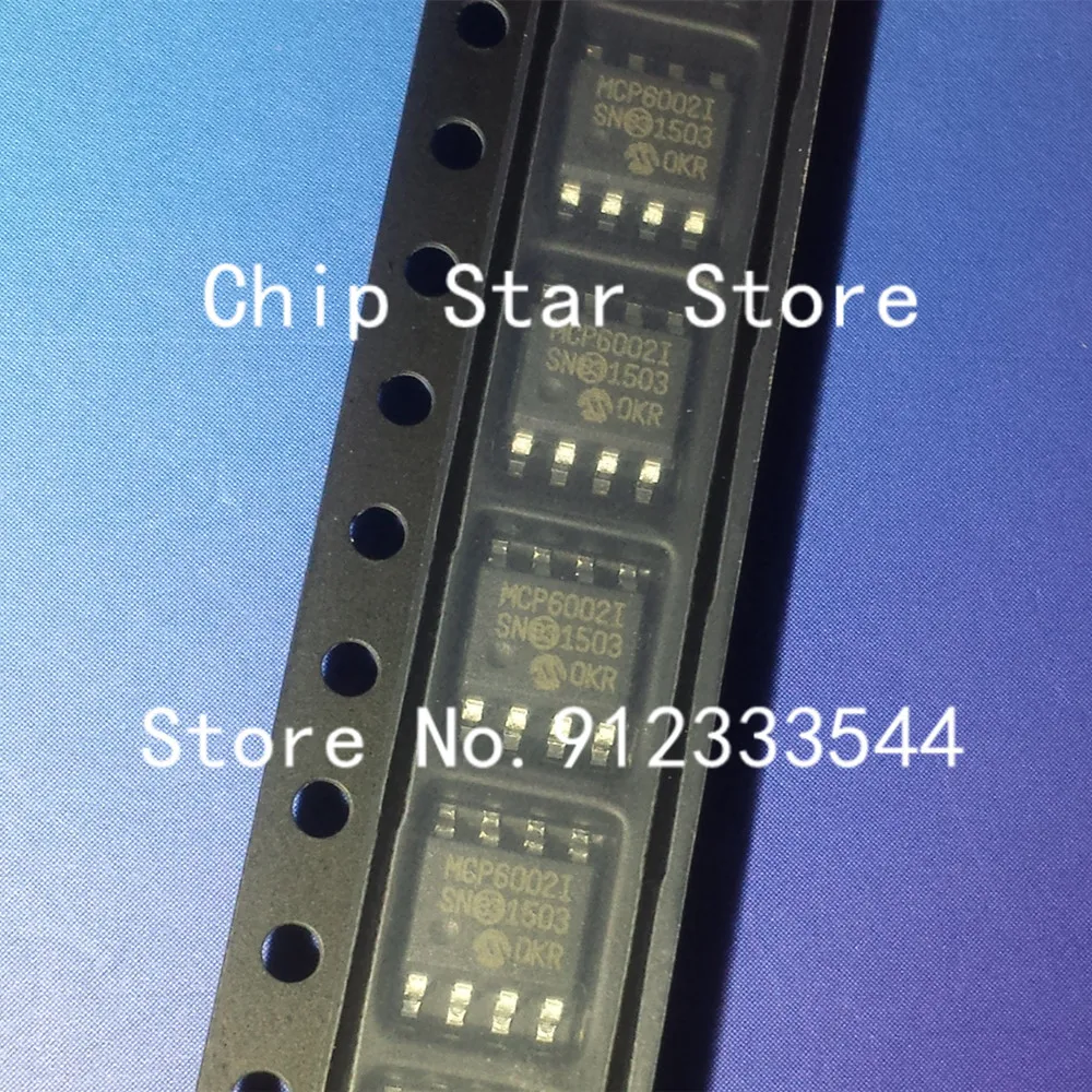 5-100Pcs MCP6002-I/…